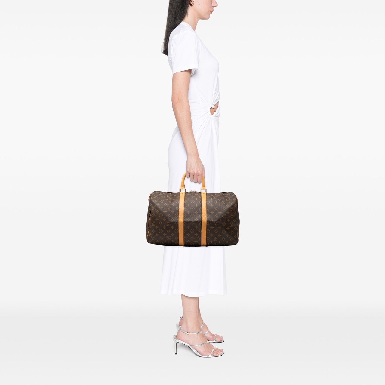 Louis Vuitton Monogram Keepall 45 Bruin