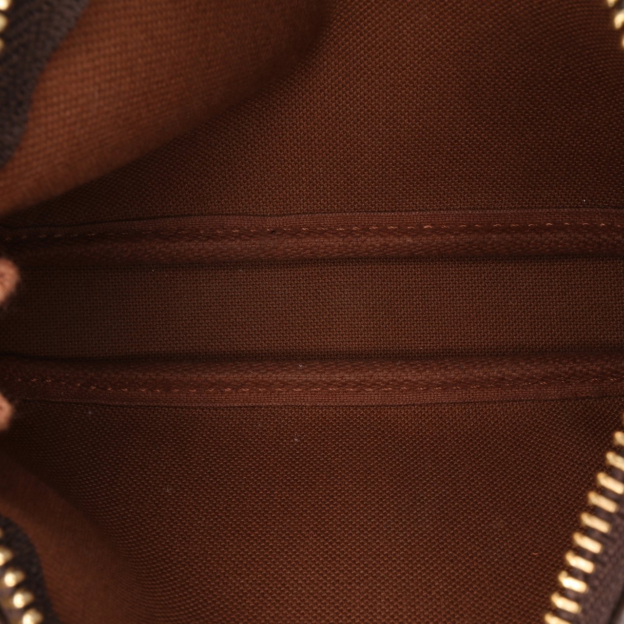 Louis Vuitton Monogram Mini Pochette Accessoires Bruin