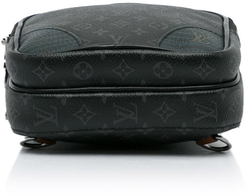 Louis Vuitton Monogram Eclipse Amazone Patchwork Sling Bag Zwart