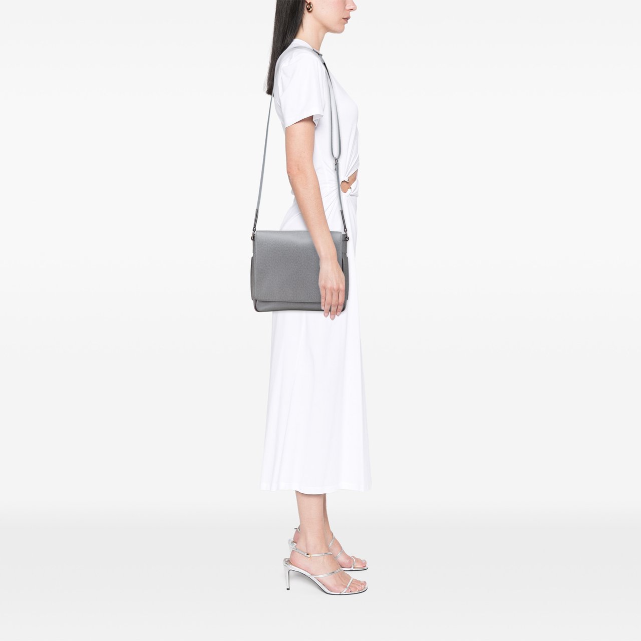 Louis Vuitton Taiga Roman MM Grijs