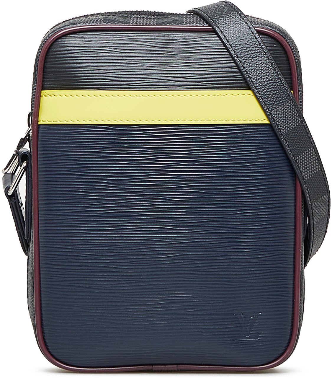 Louis Vuitton Epi Damier Graphite Danube Slim Zwart