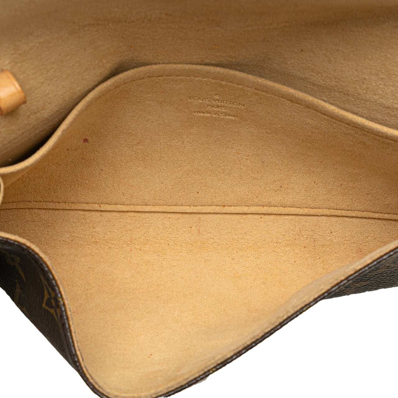 Louis Vuitton Monogram Pochette Twin GM Bruin