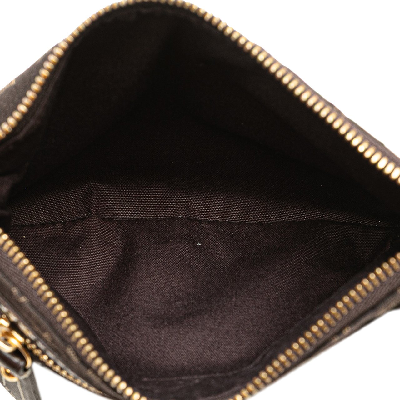 Louis Vuitton Monogram Mini Lin Mini Pochette Accessoires Bruin