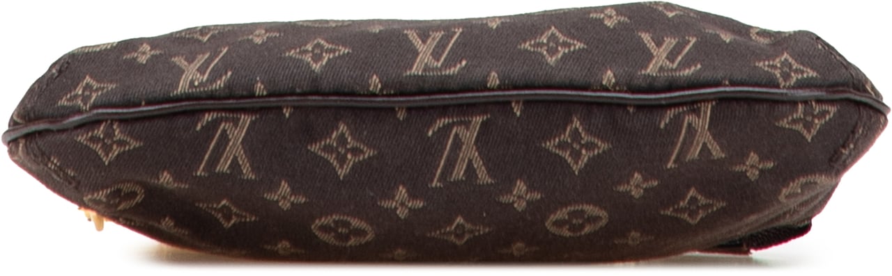 Louis Vuitton Monogram Mini Lin Mini Pochette Accessoires Bruin