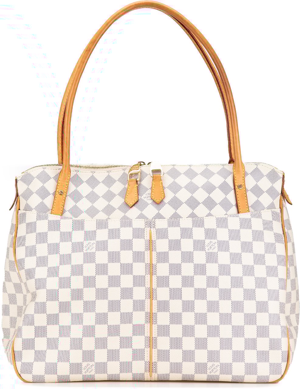 Louis Vuitton Damier Azur Figheri GM Wit