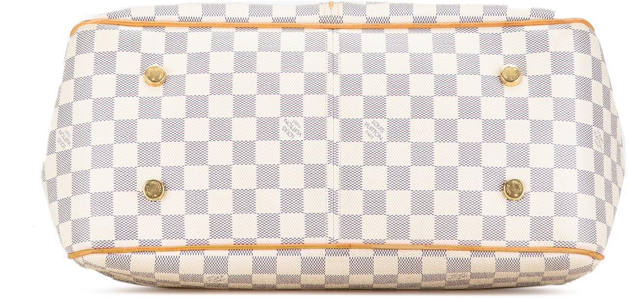 Louis Vuitton Damier Azur Figheri GM Wit
