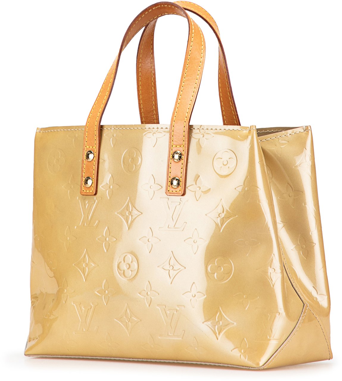Louis Vuitton Monogram Vernis Reade PM Bruin