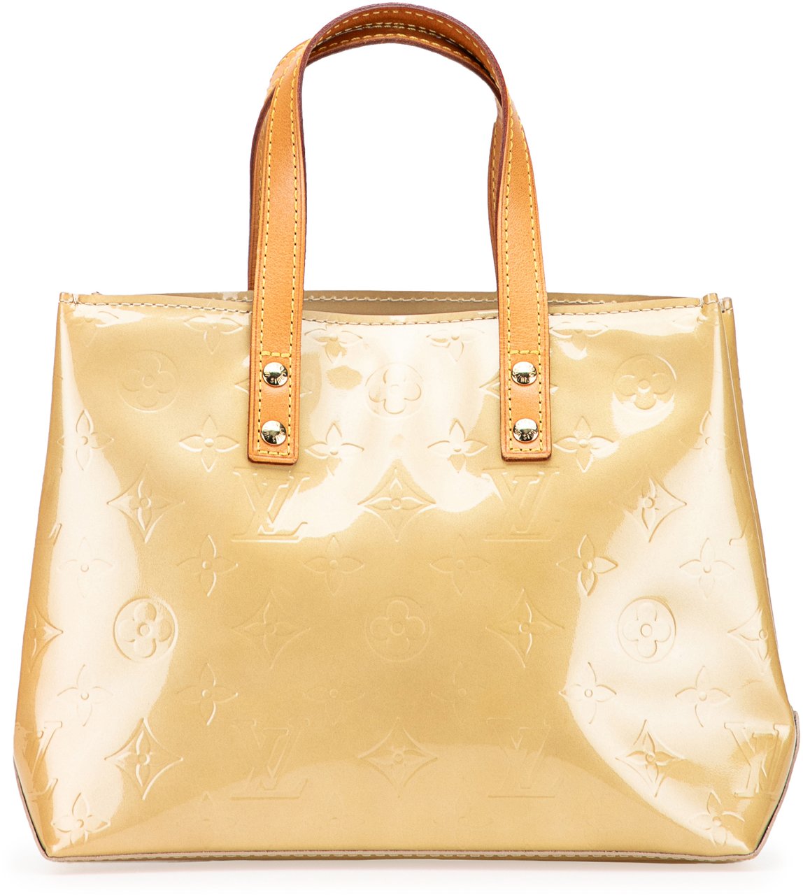 Louis Vuitton Monogram Vernis Reade PM Bruin