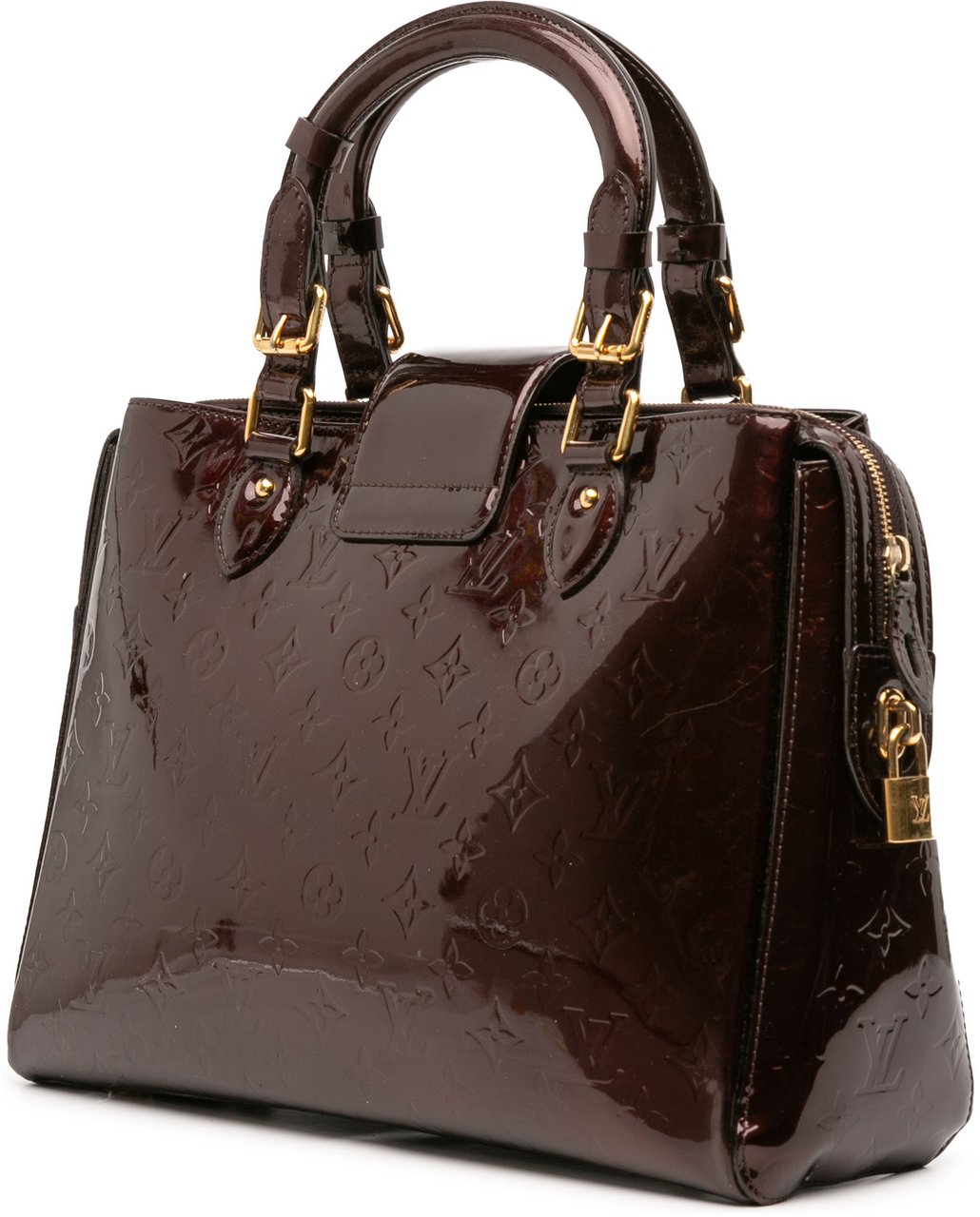 Louis Vuitton Monogram Vernis Melrose Avenue Paars