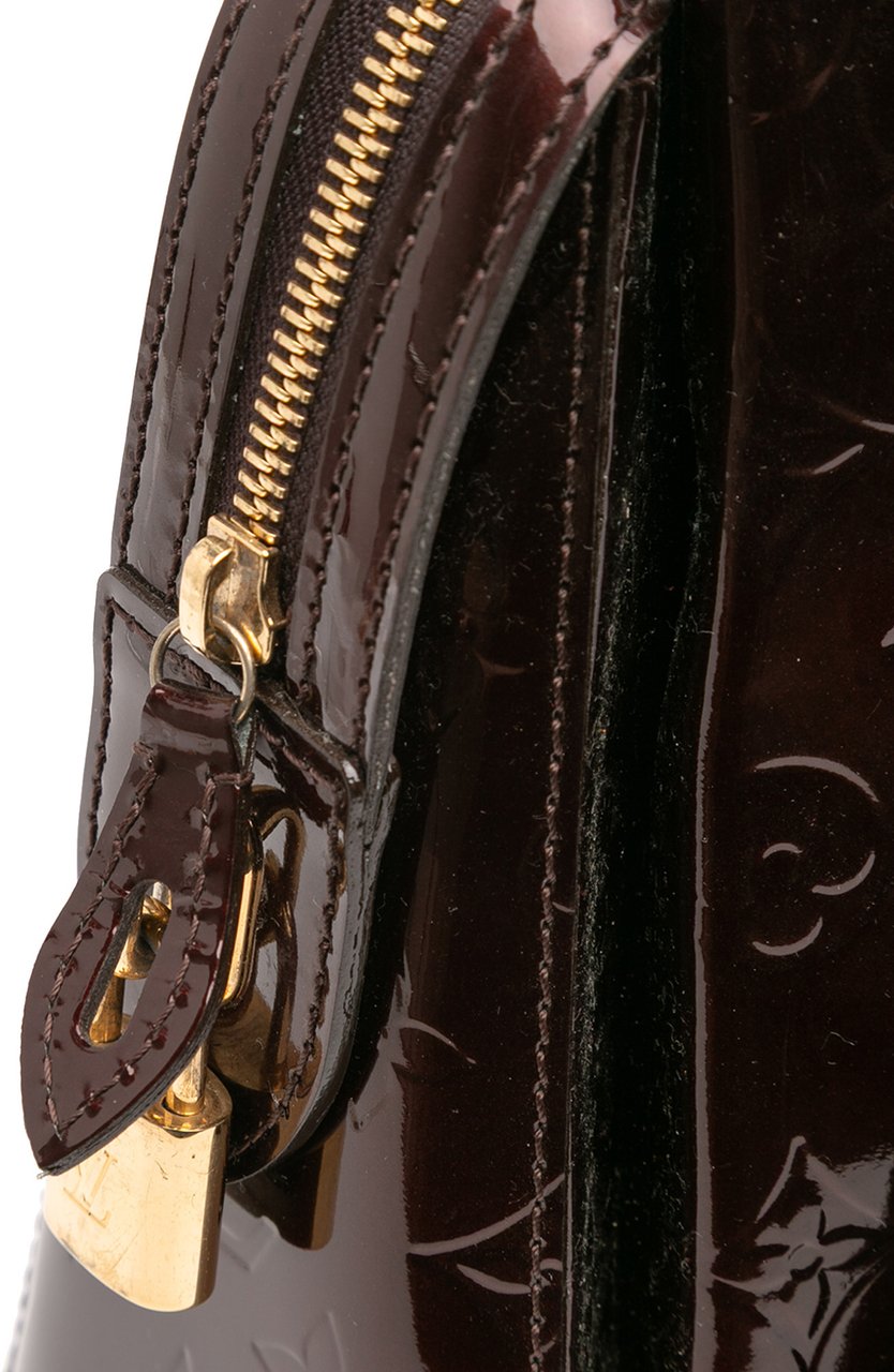 Louis Vuitton Monogram Vernis Melrose Avenue Paars