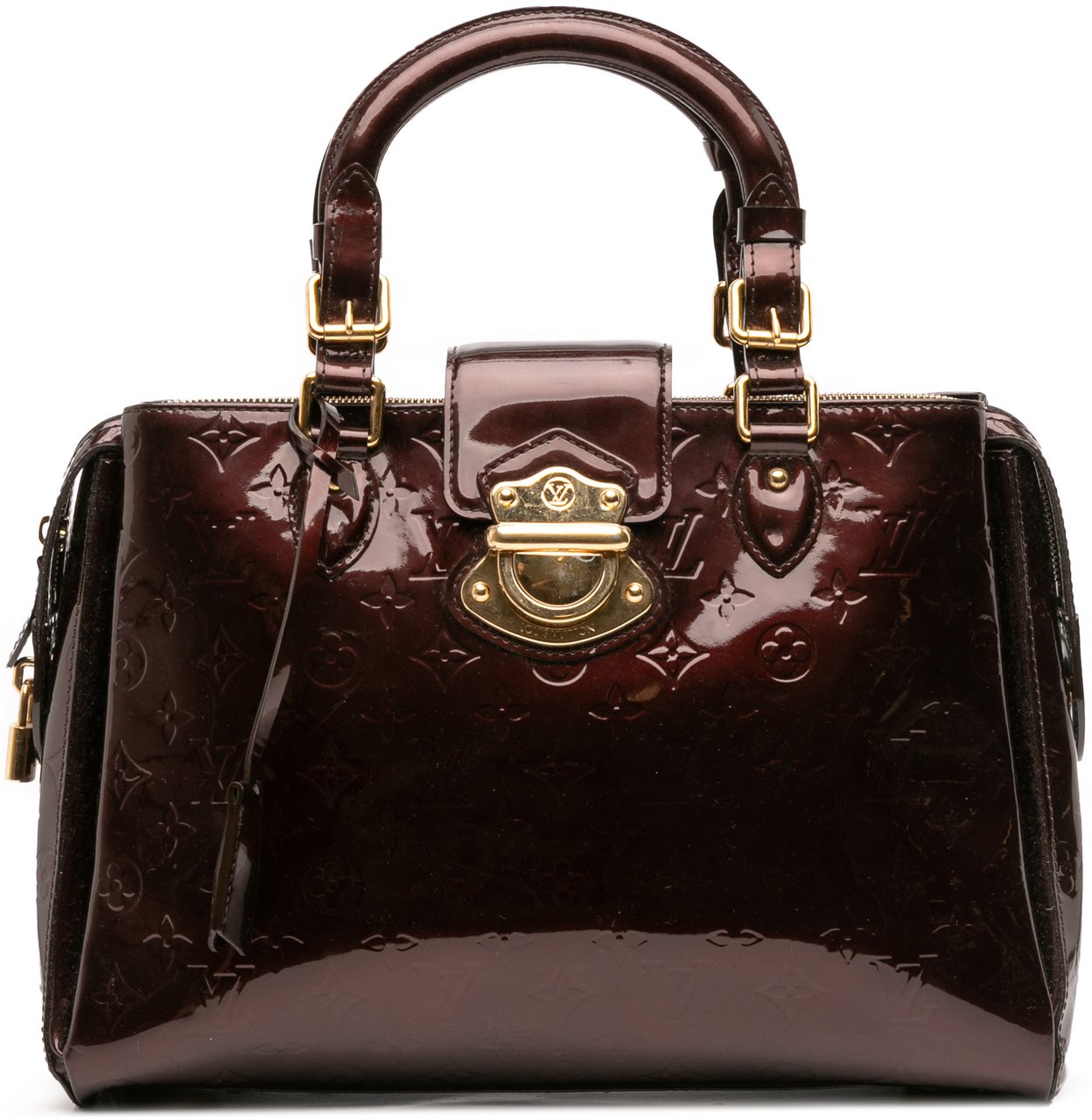 Louis Vuitton Monogram Vernis Melrose Avenue Paars