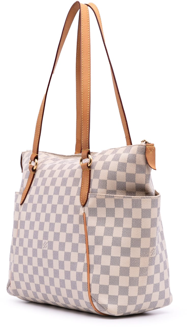 Louis Vuitton Damier Azur Totally MM Wit