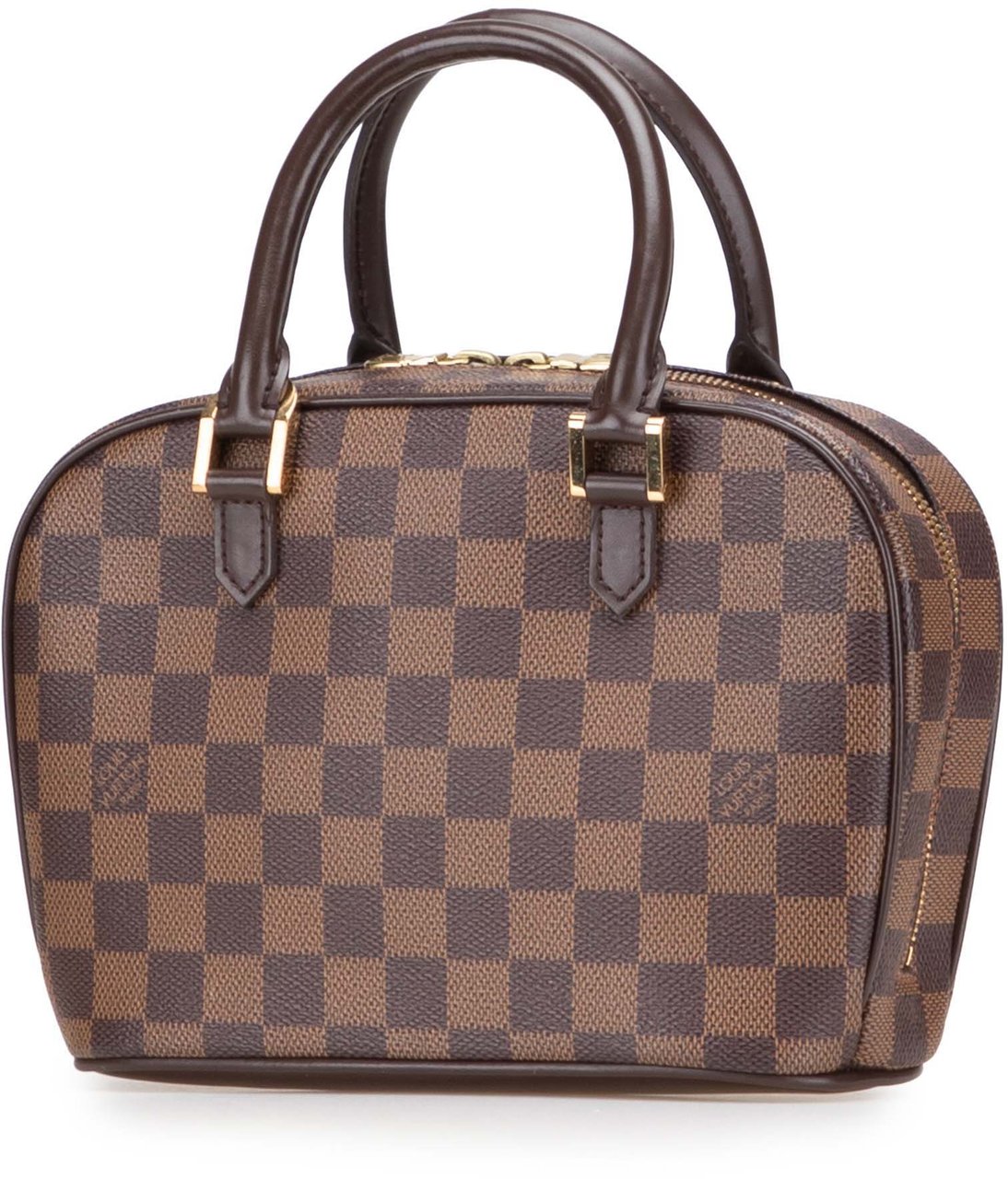 Louis Vuitton Damier Ebene Mini Sarria Bruin