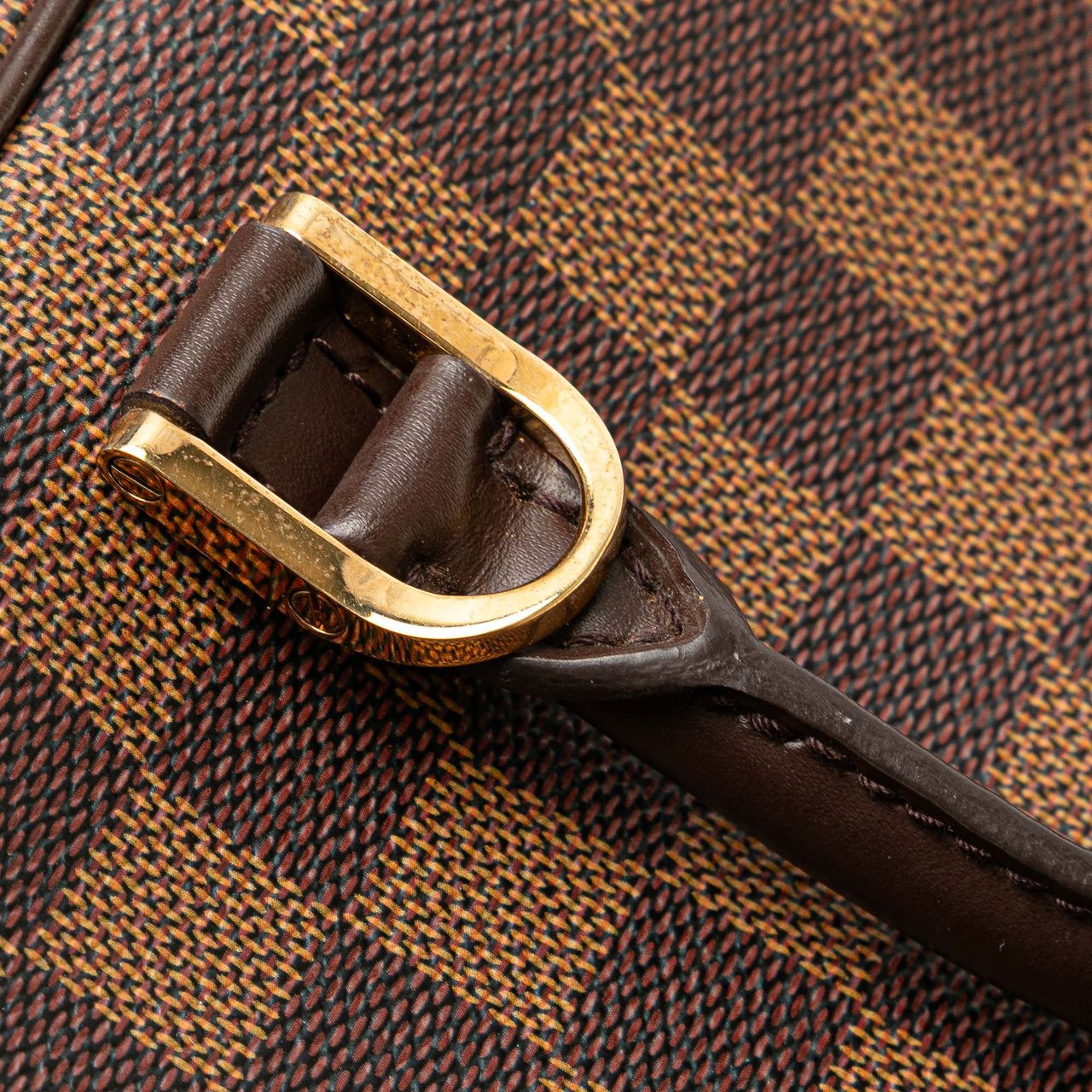 Louis Vuitton Damier Ebene Mini Sarria Bruin