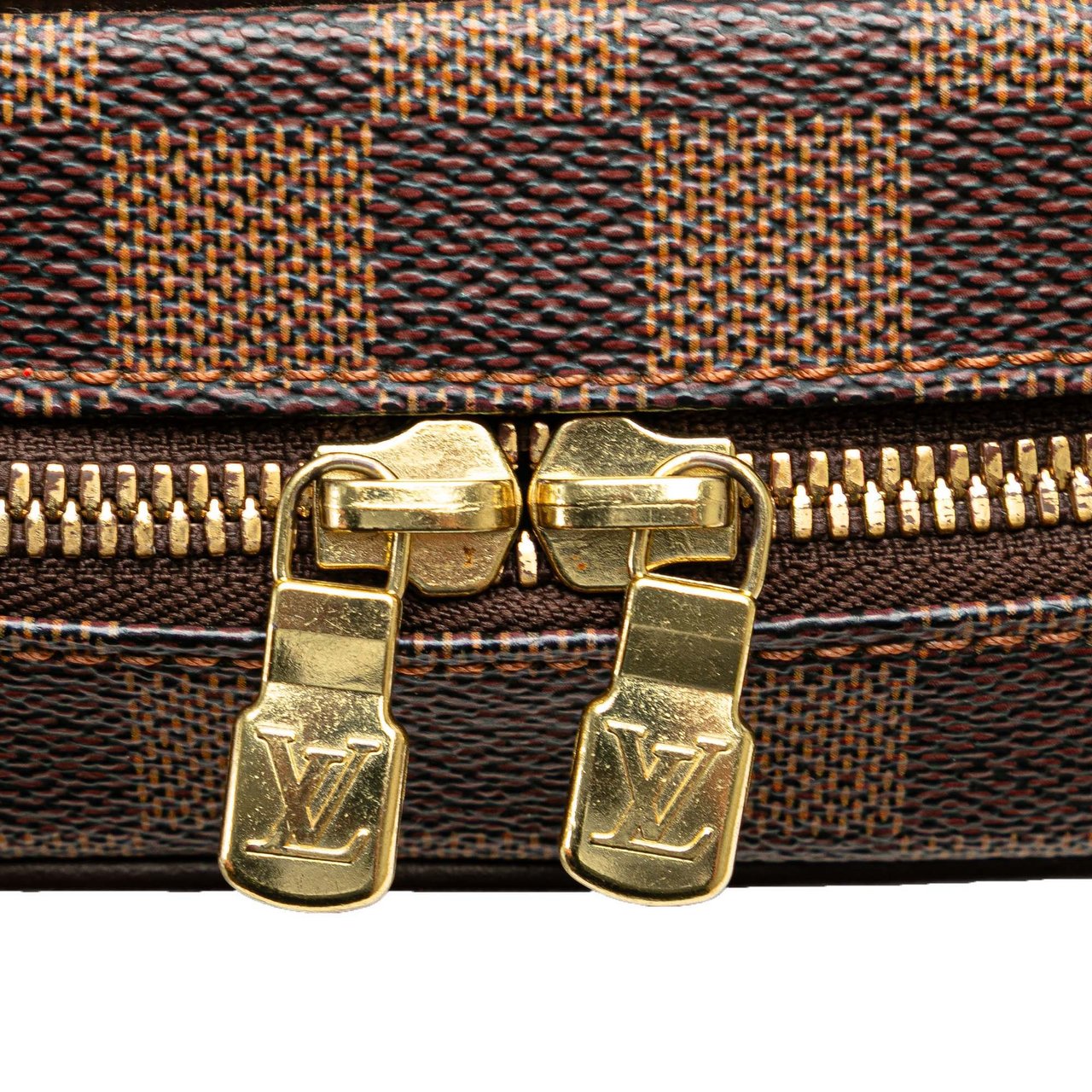 Louis Vuitton Damier Ebene Mini Sarria Bruin