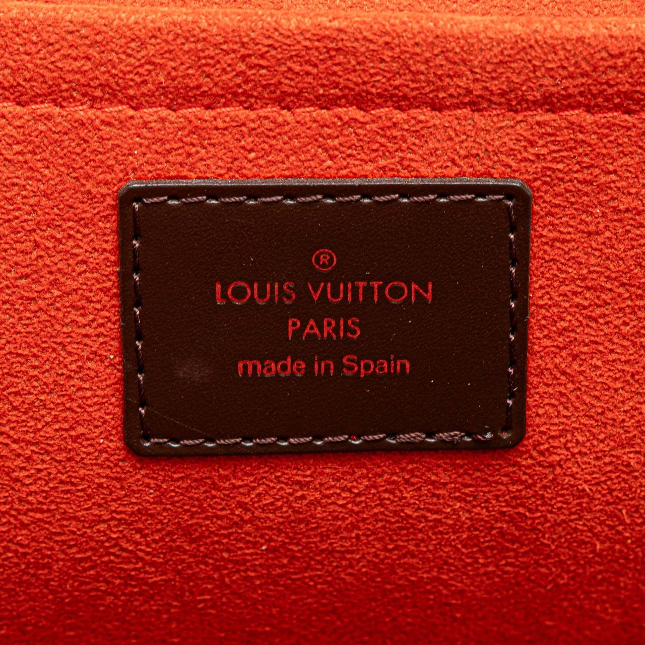Louis Vuitton Damier Ebene Mini Sarria Bruin