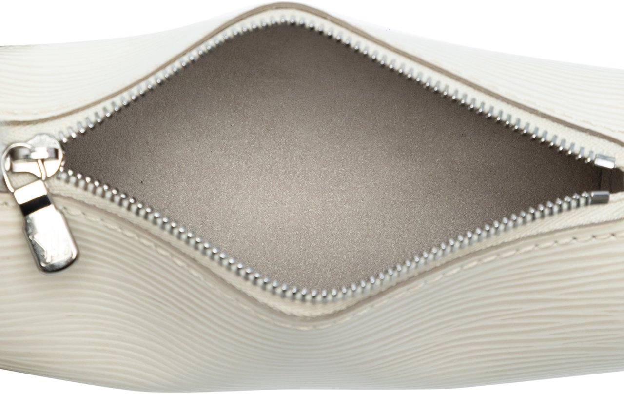 Louis Vuitton Epi Pochette Papillon Wit