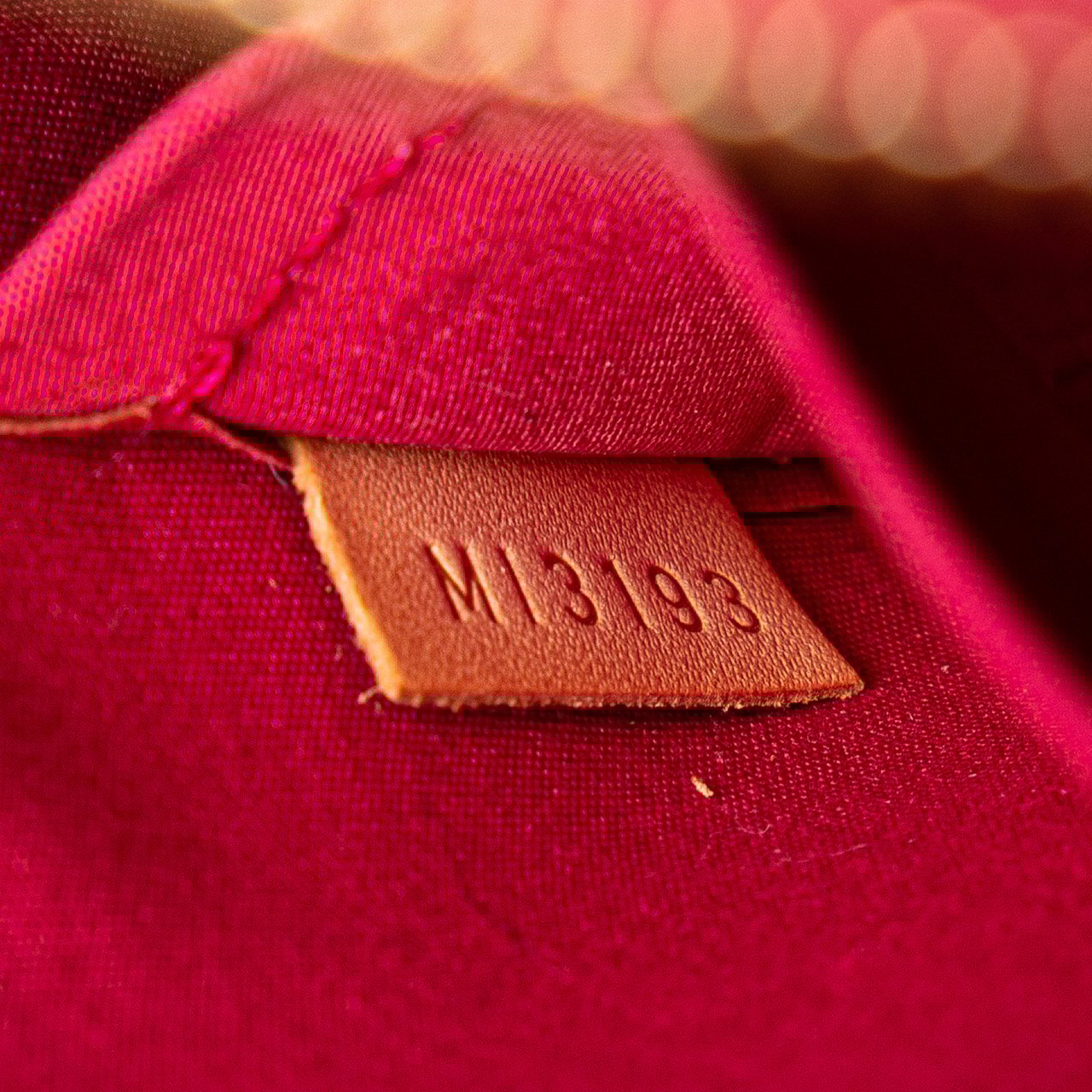 Louis Vuitton Monogram Vernis Alma BB Rood