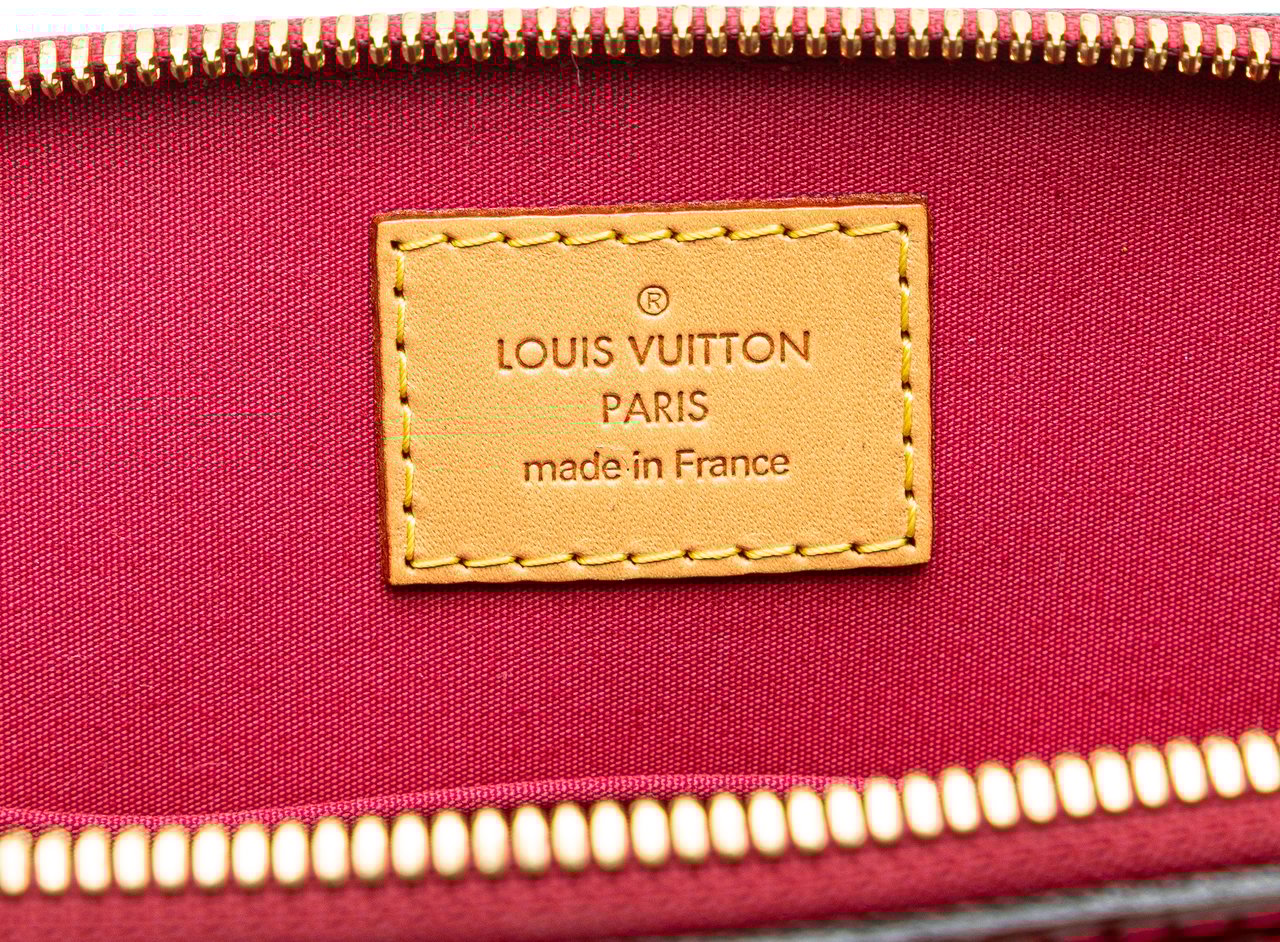 Louis Vuitton Monogram Vernis Alma BB Rood