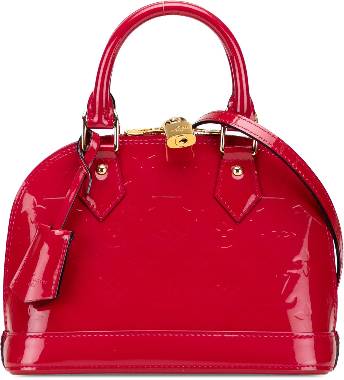 Louis Vuitton Monogram Vernis Alma BB Rood