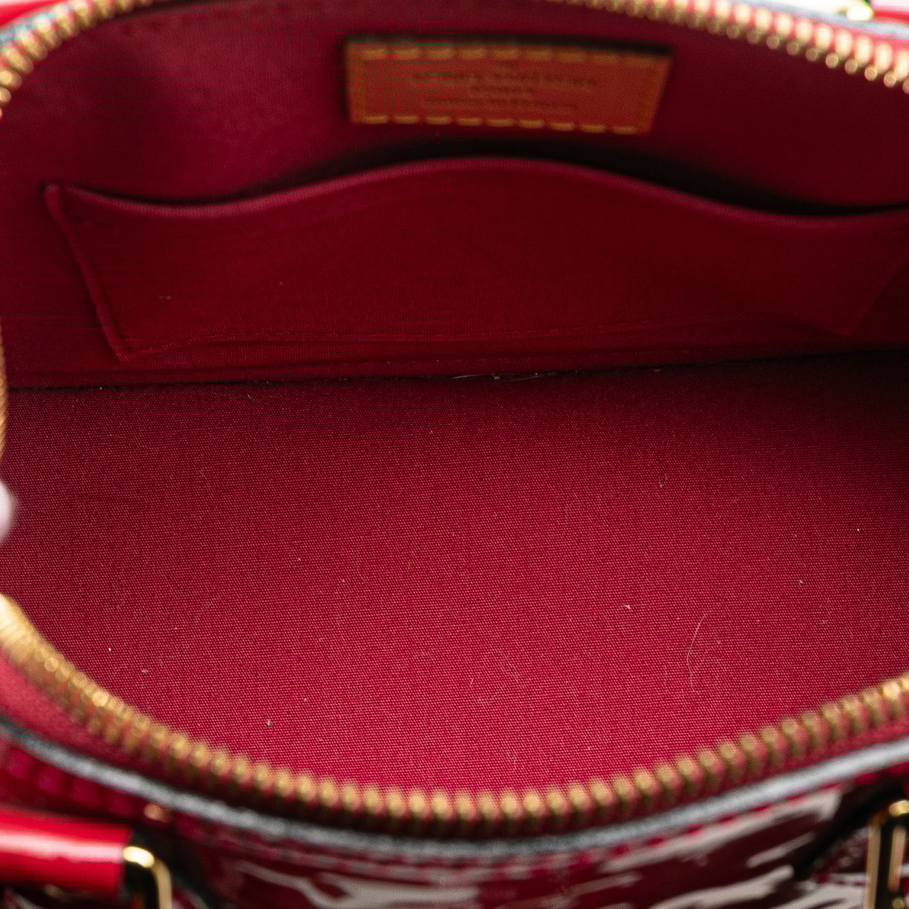 Louis Vuitton Monogram Vernis Alma BB Rood