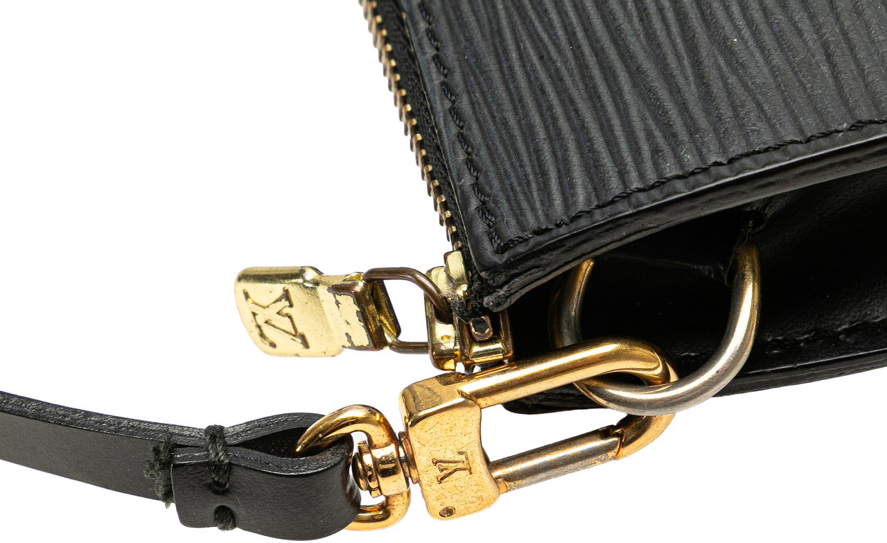 Louis Vuitton Epi Pochette Accessoires Zwart