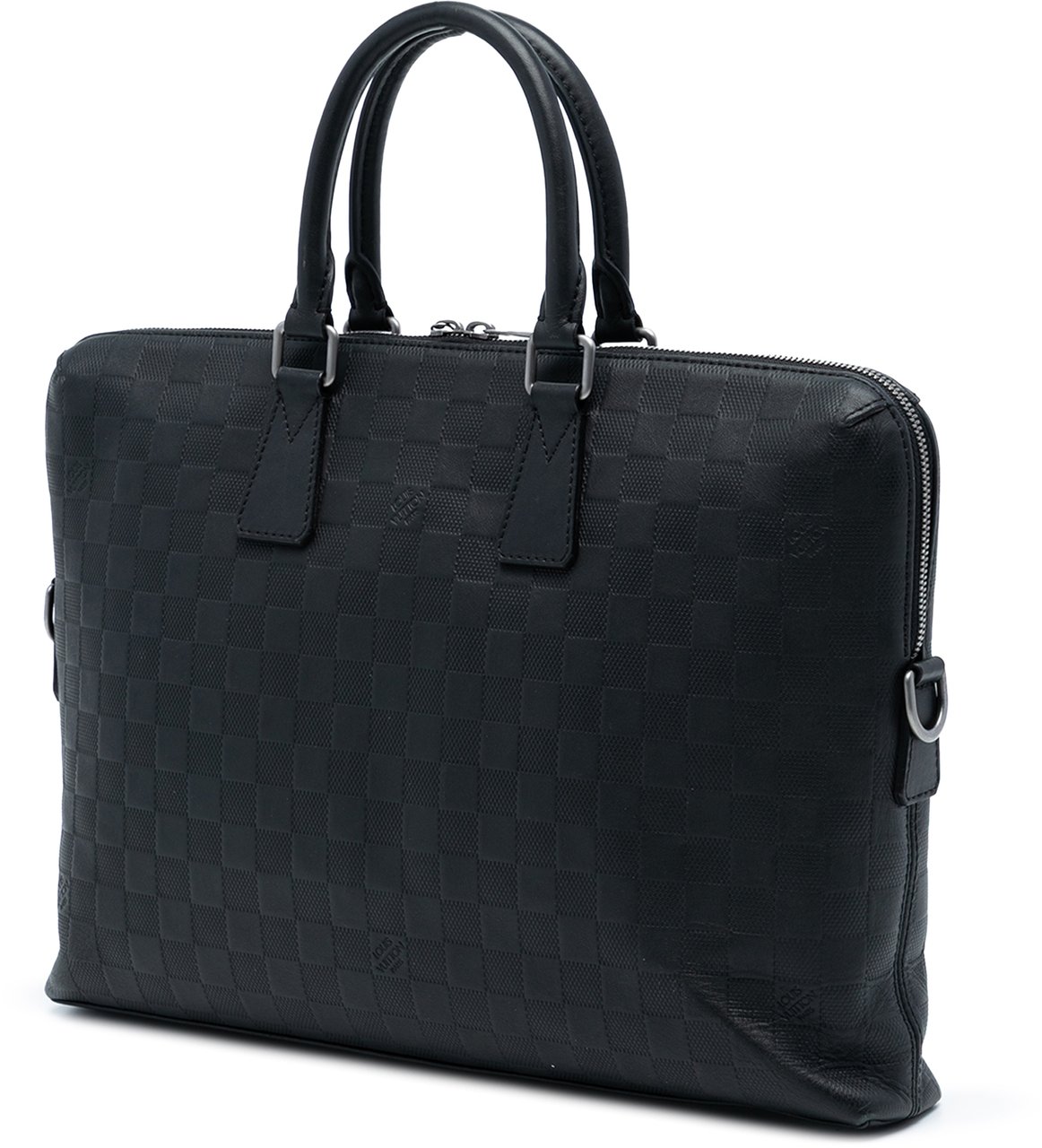 Louis Vuitton Damier Infini Porte Documents Jour Zwart