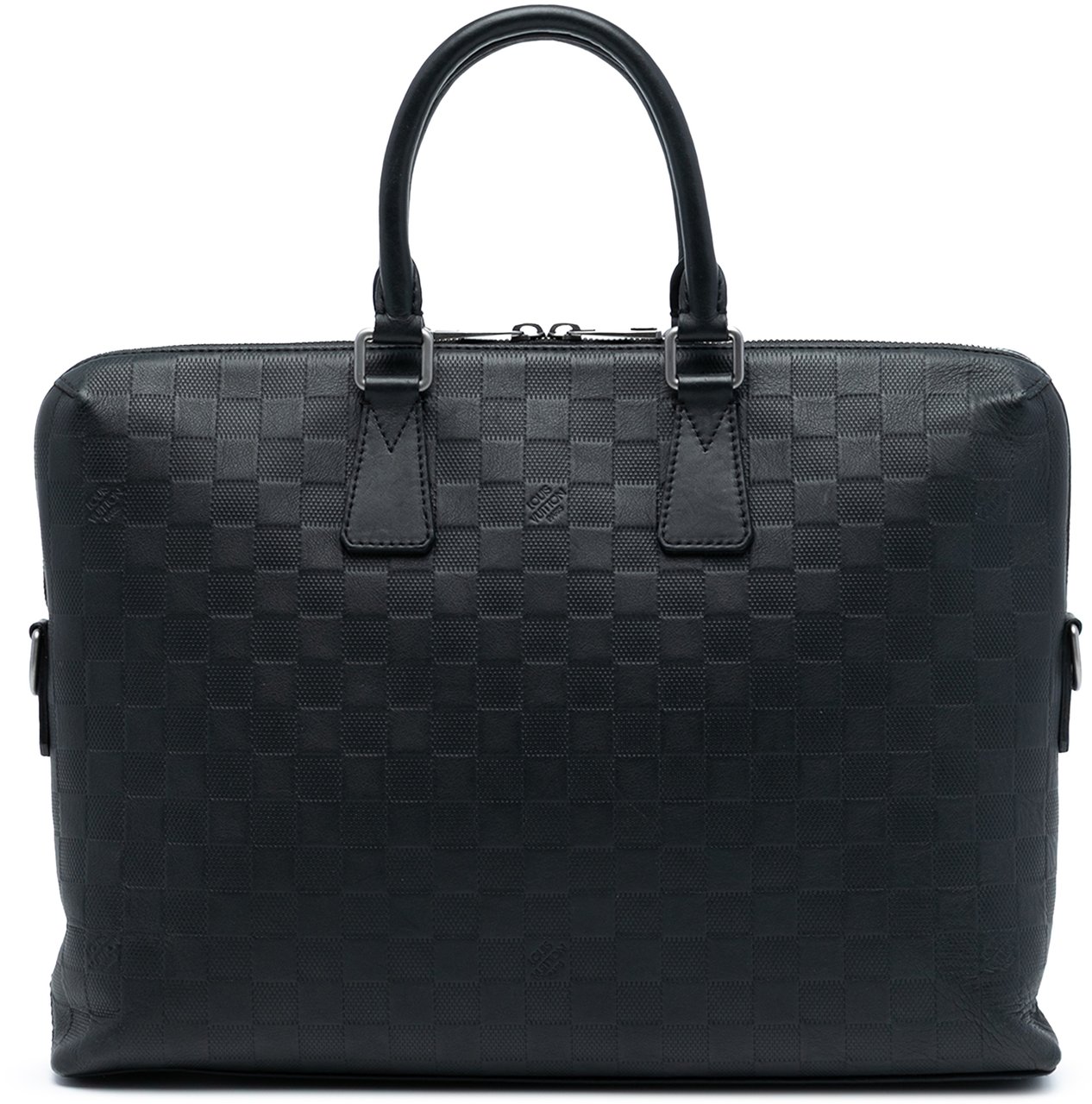 Louis Vuitton Damier Infini Porte Documents Jour Zwart