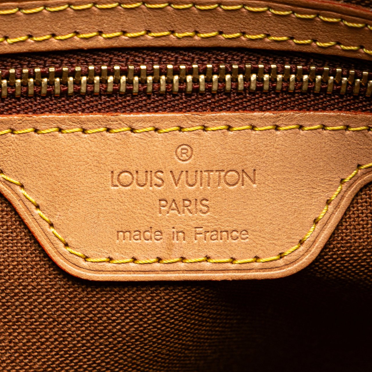 Louis Vuitton Monogram Cabas Piano Bruin