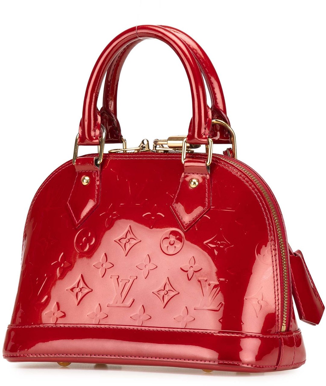 Louis Vuitton Monogram Vernis Alma BB Rood