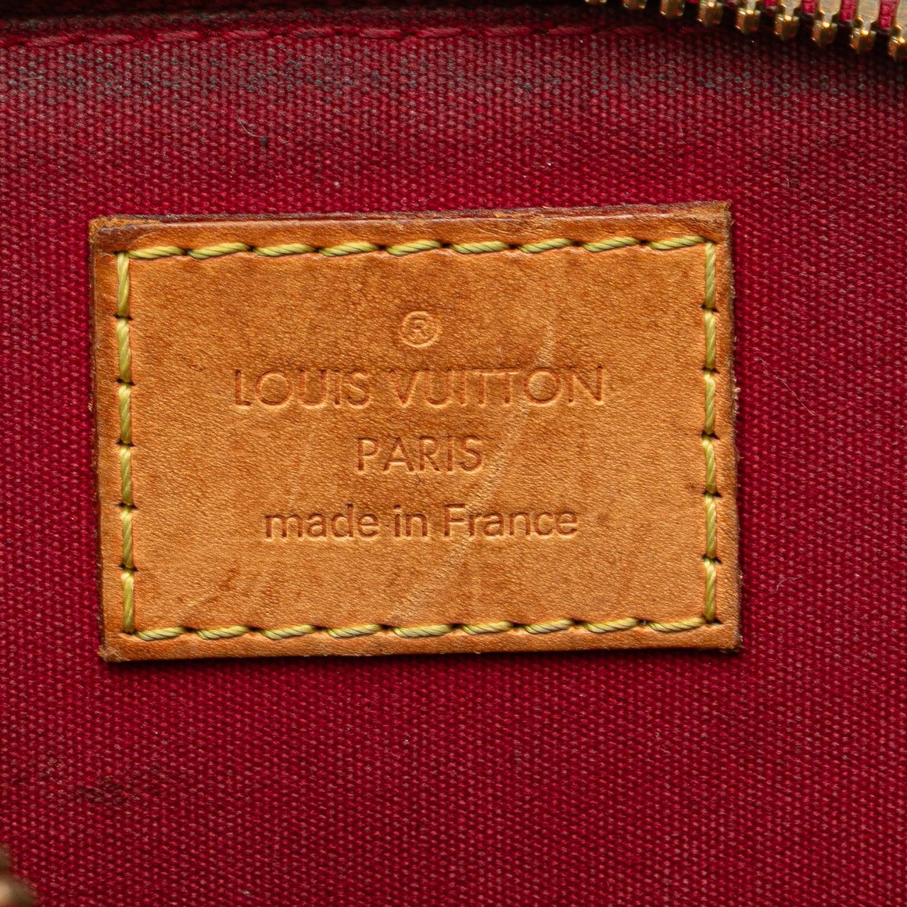 Louis Vuitton Monogram Vernis Alma BB Rood