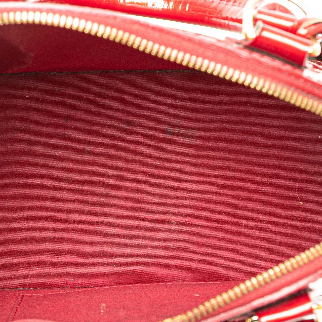 Louis Vuitton Monogram Vernis Alma BB Rood