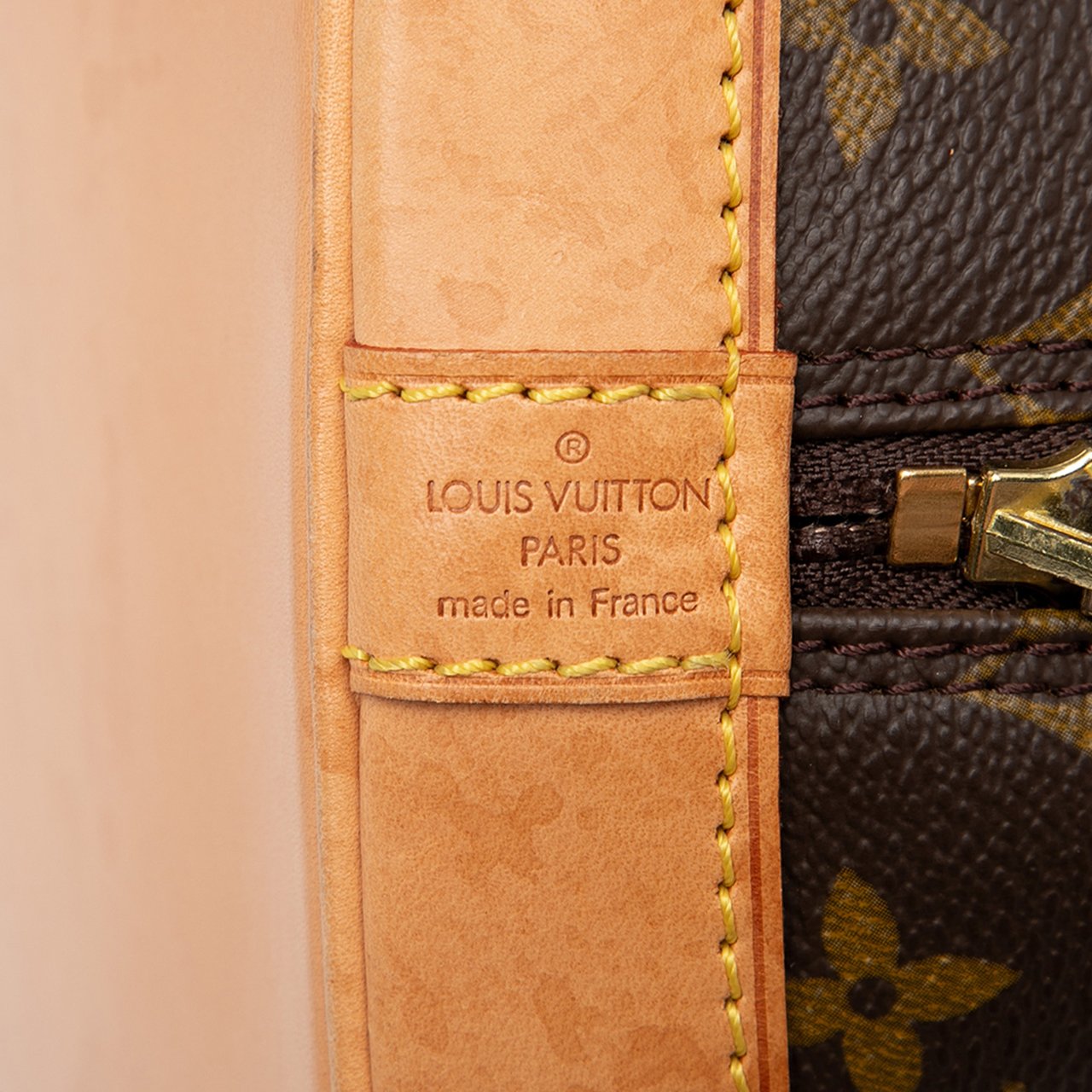 Louis Vuitton Monogram Alma PM Bruin