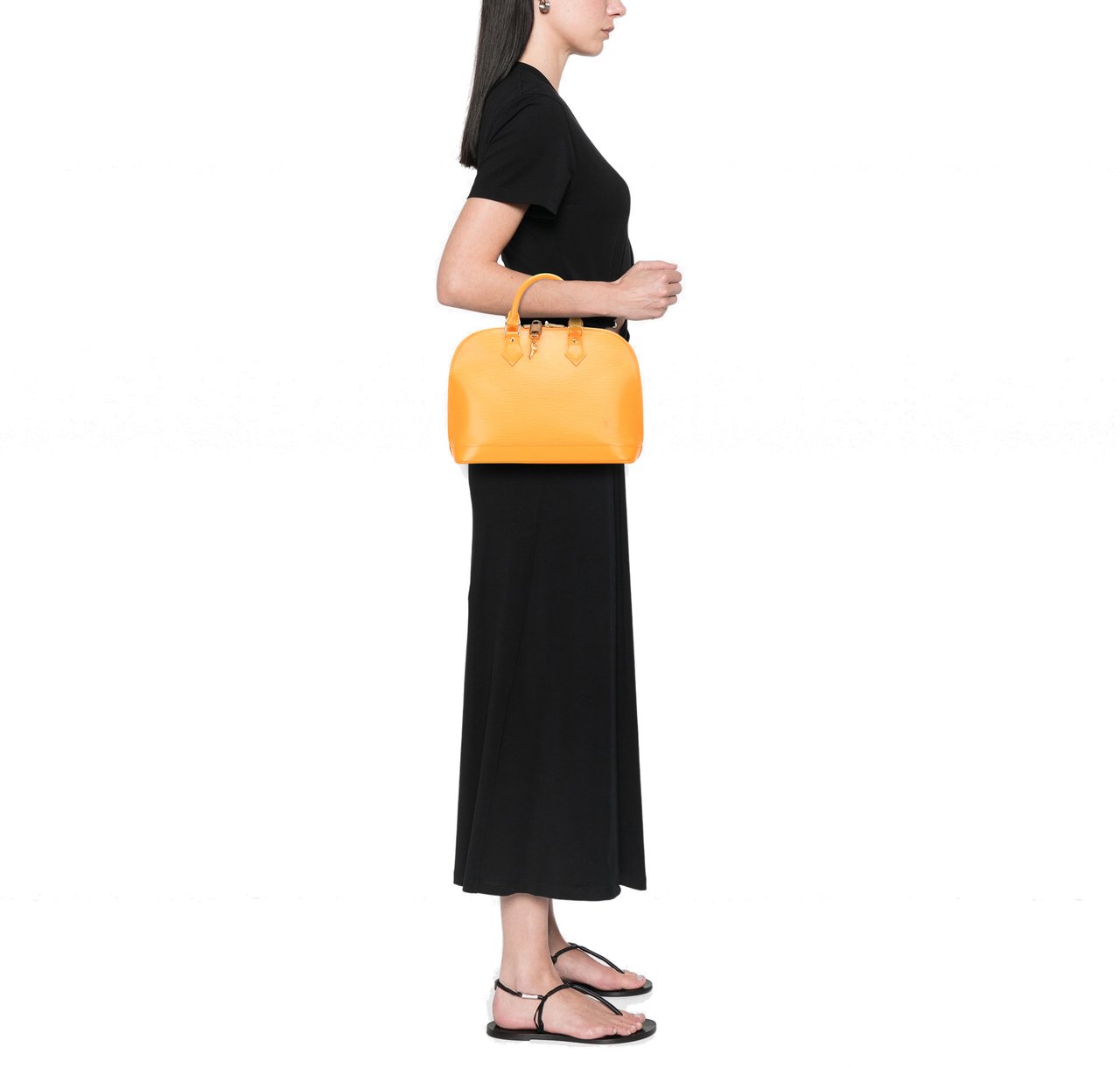Louis Vuitton Epi Alma PM Oranje