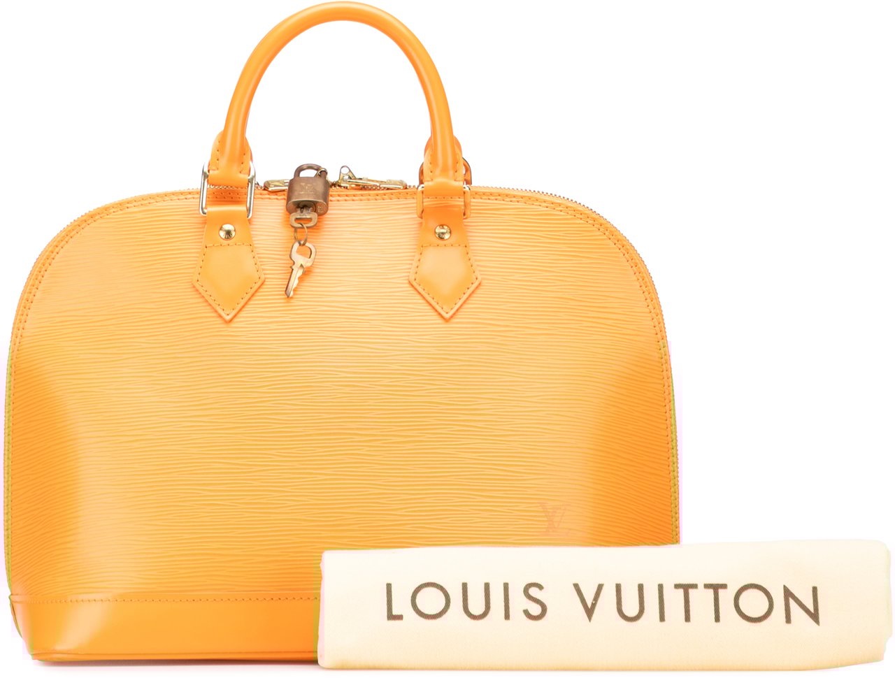 Louis Vuitton Epi Alma PM Oranje