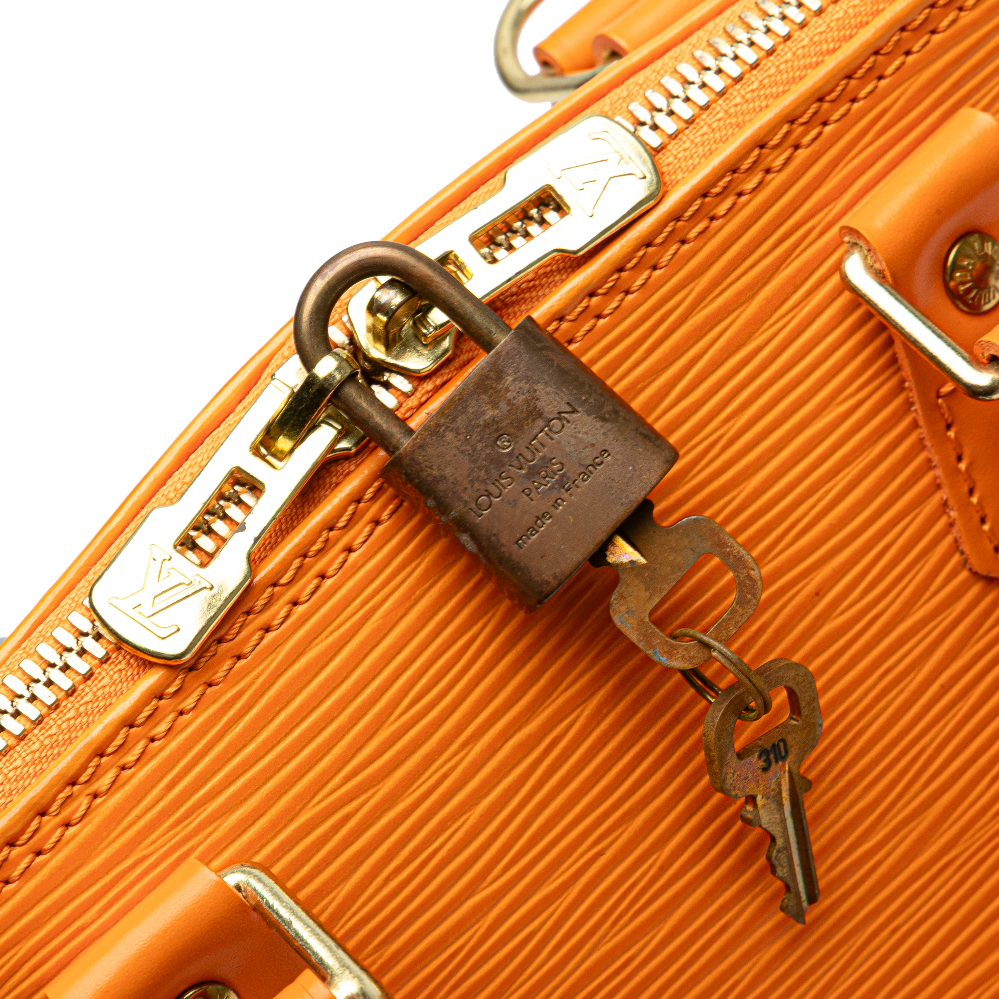 Louis Vuitton Epi Alma PM Oranje