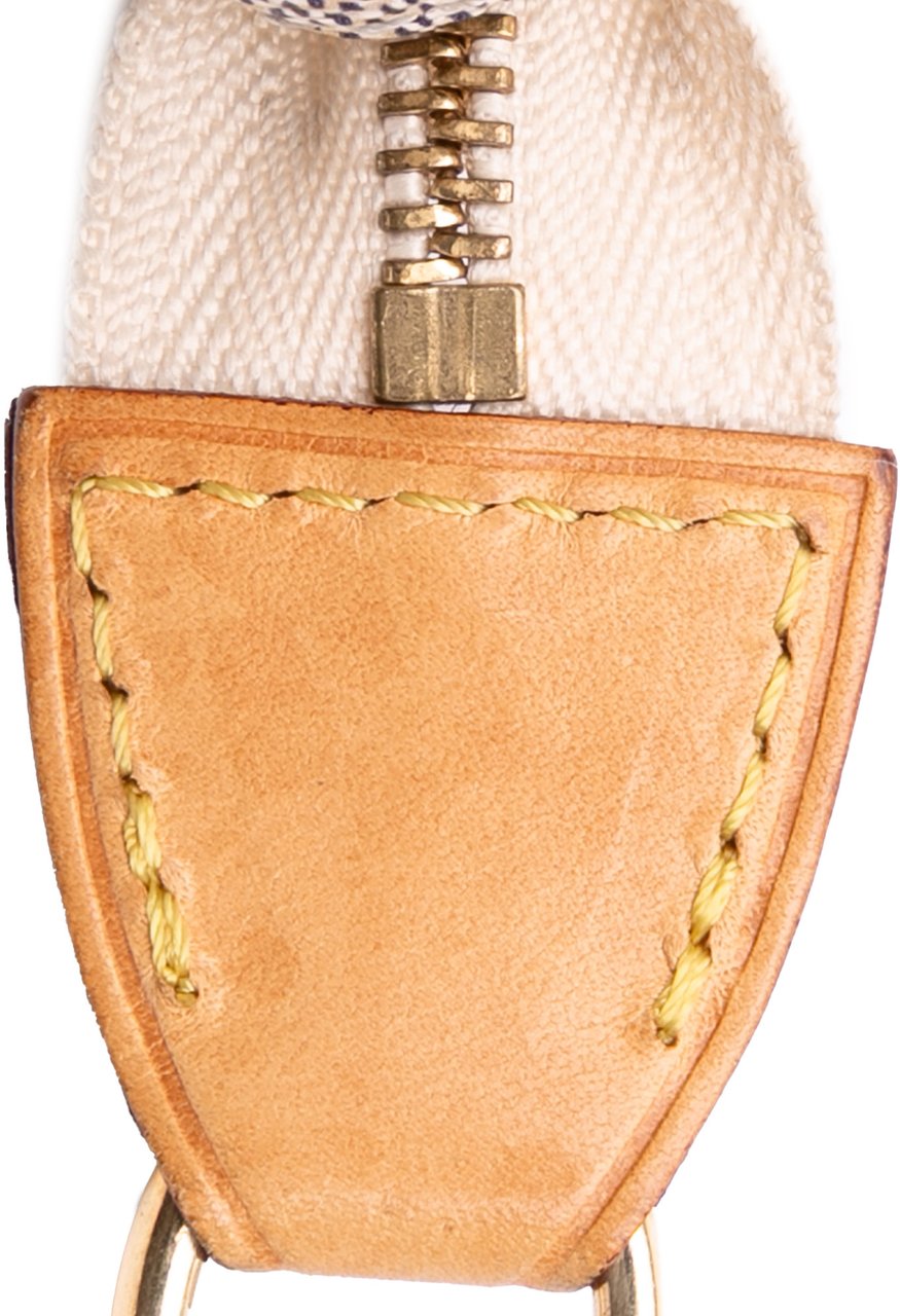 Louis Vuitton Damier Azur Mini Pochette Accessoires Wit