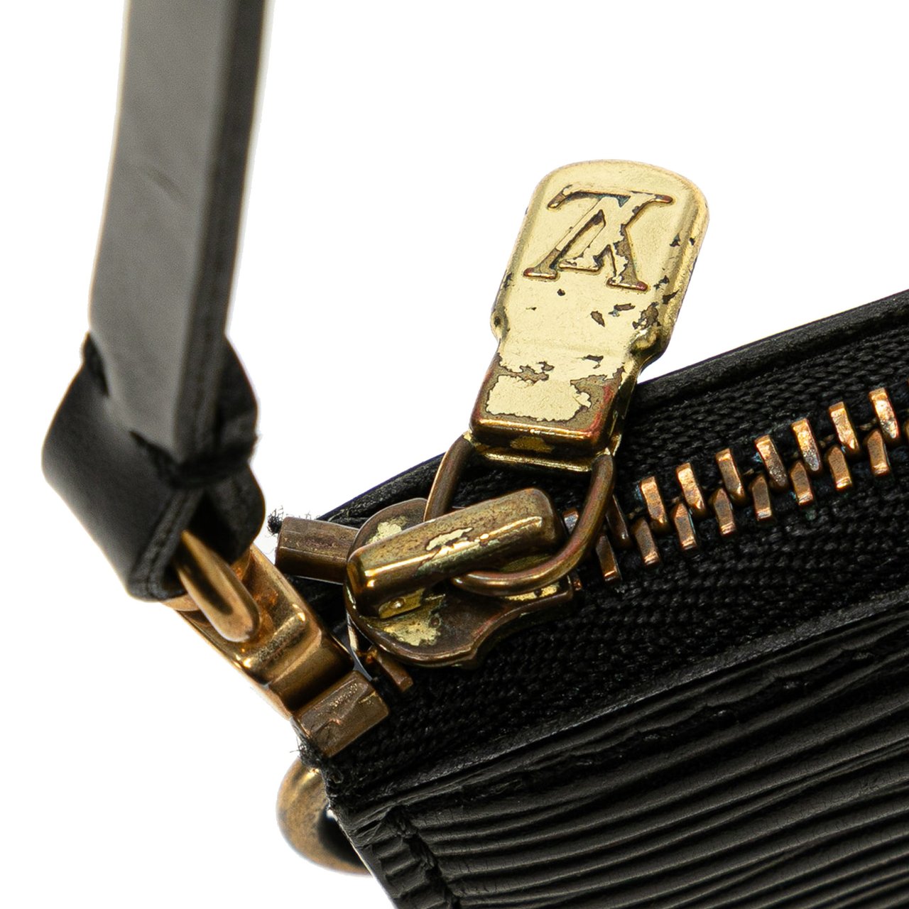 Louis Vuitton Epi Pochette Accessoires Zwart