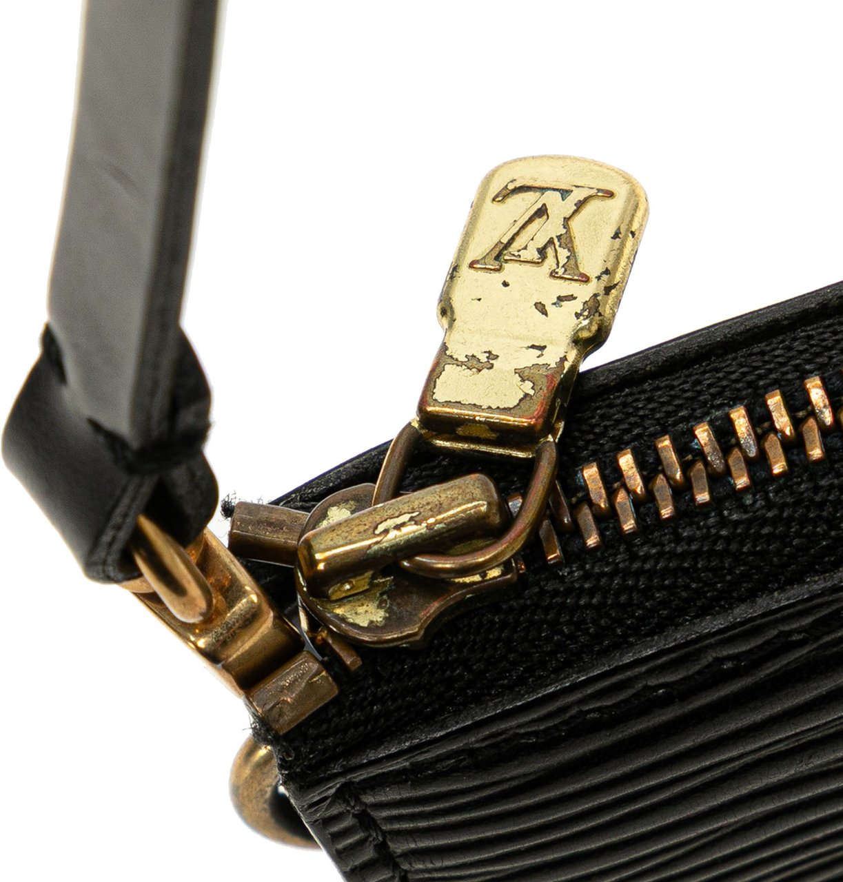 Louis Vuitton Epi Pochette Accessoires Zwart