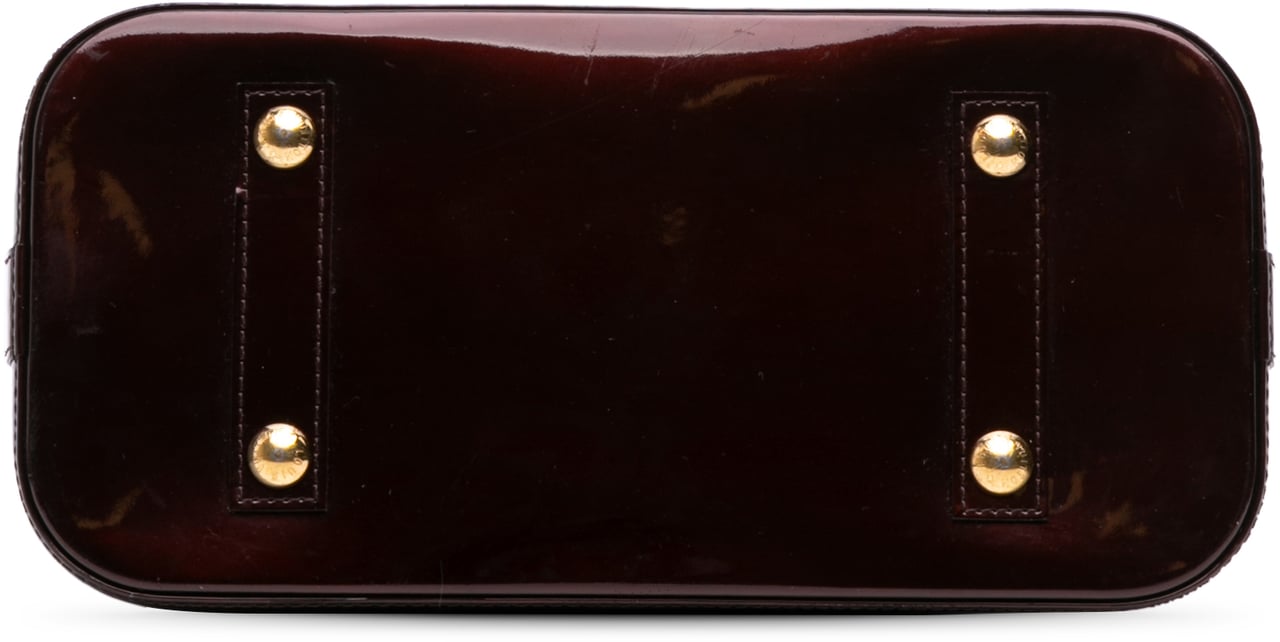 Louis Vuitton Monogram Vernis Alma PM Paars