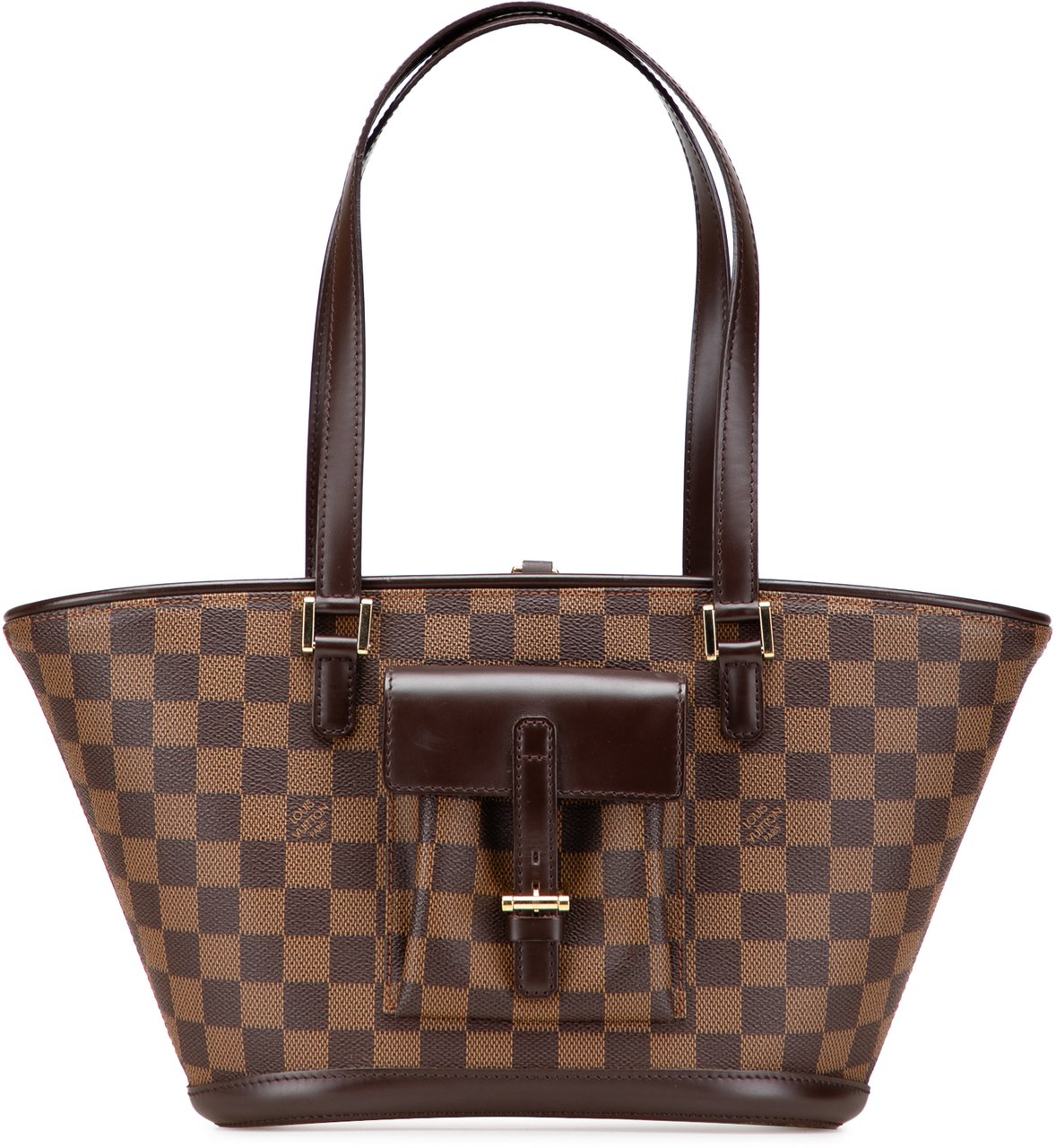 Louis Vuitton Damier Ebene Manosque PM Bruin