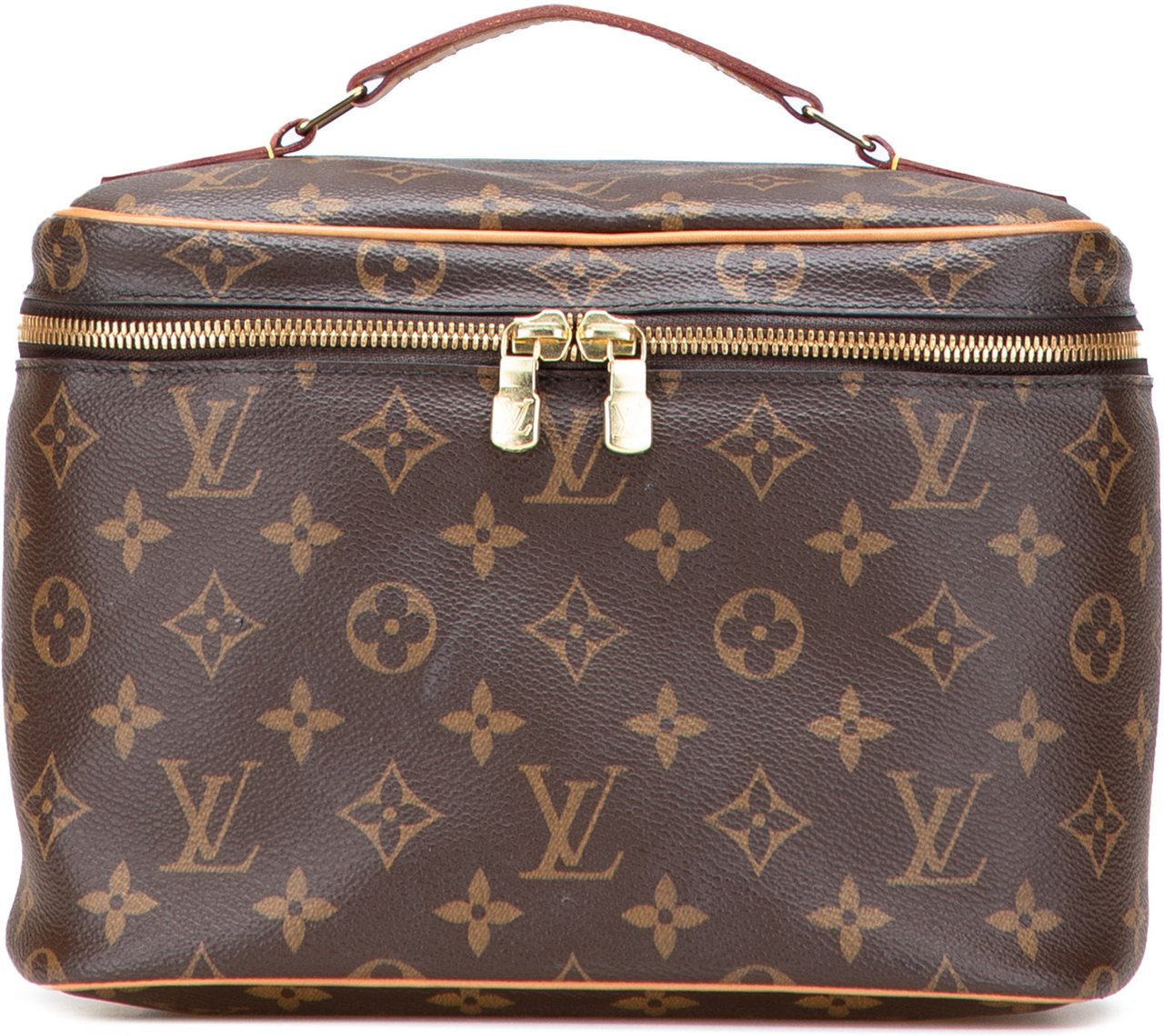 Louis Vuitton Monogram Nice BB Vanity Case Bruin