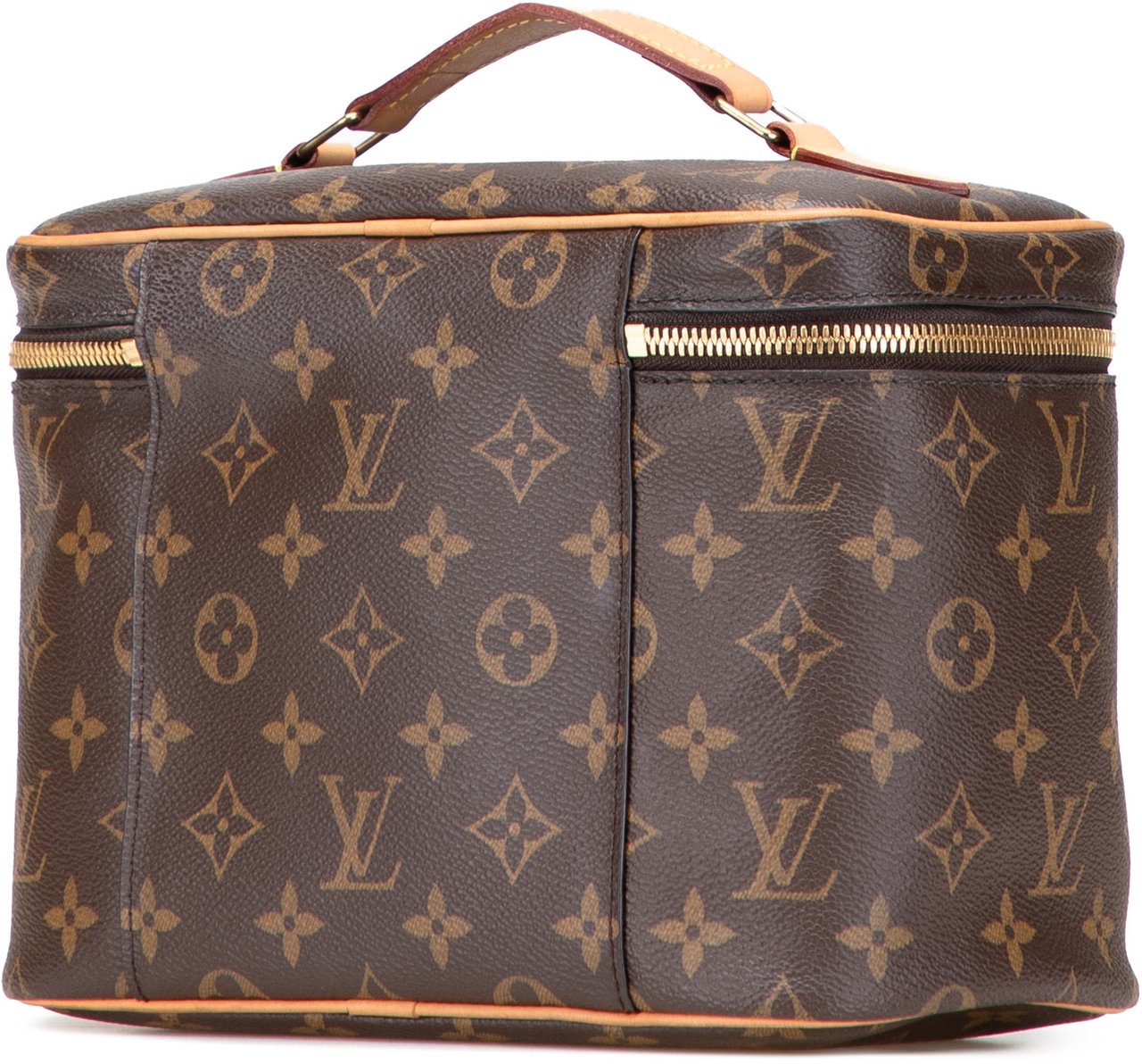 Louis Vuitton Monogram Nice BB Vanity Case Bruin
