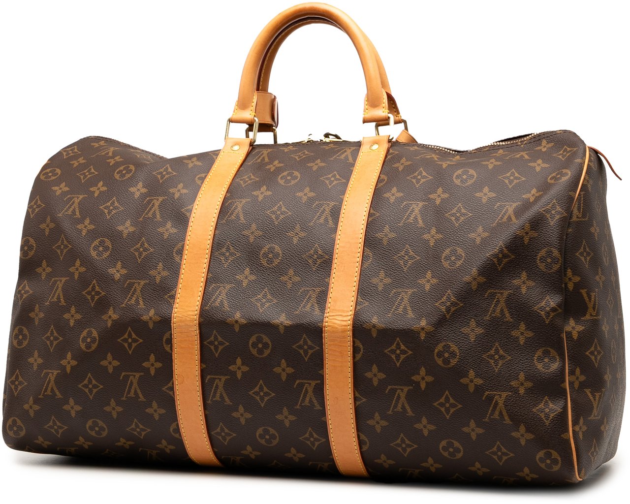 Louis Vuitton Monogram Keepall 50 Bruin