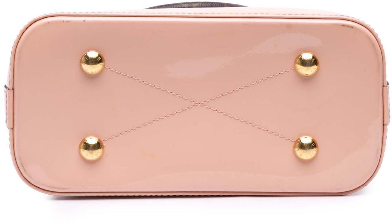 Louis Vuitton Vernis Miroir Alma BB Roze