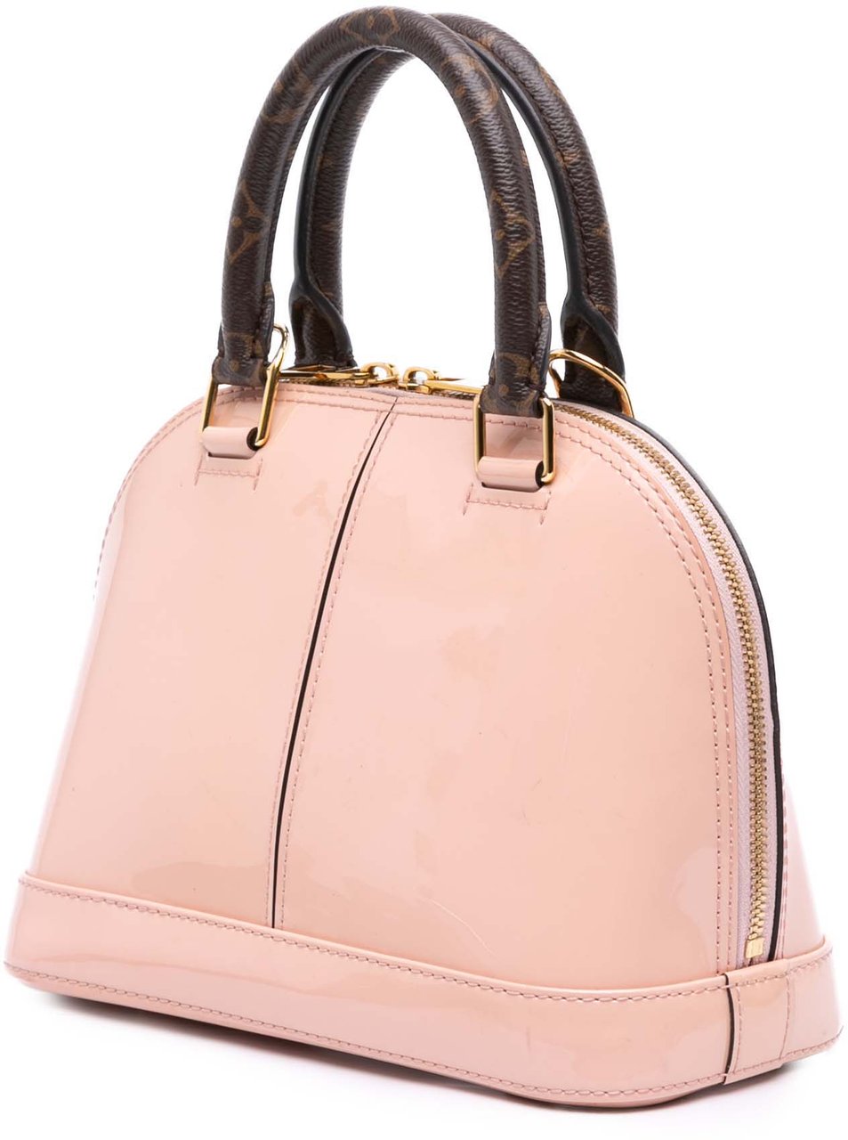 Louis Vuitton Vernis Miroir Alma BB Roze