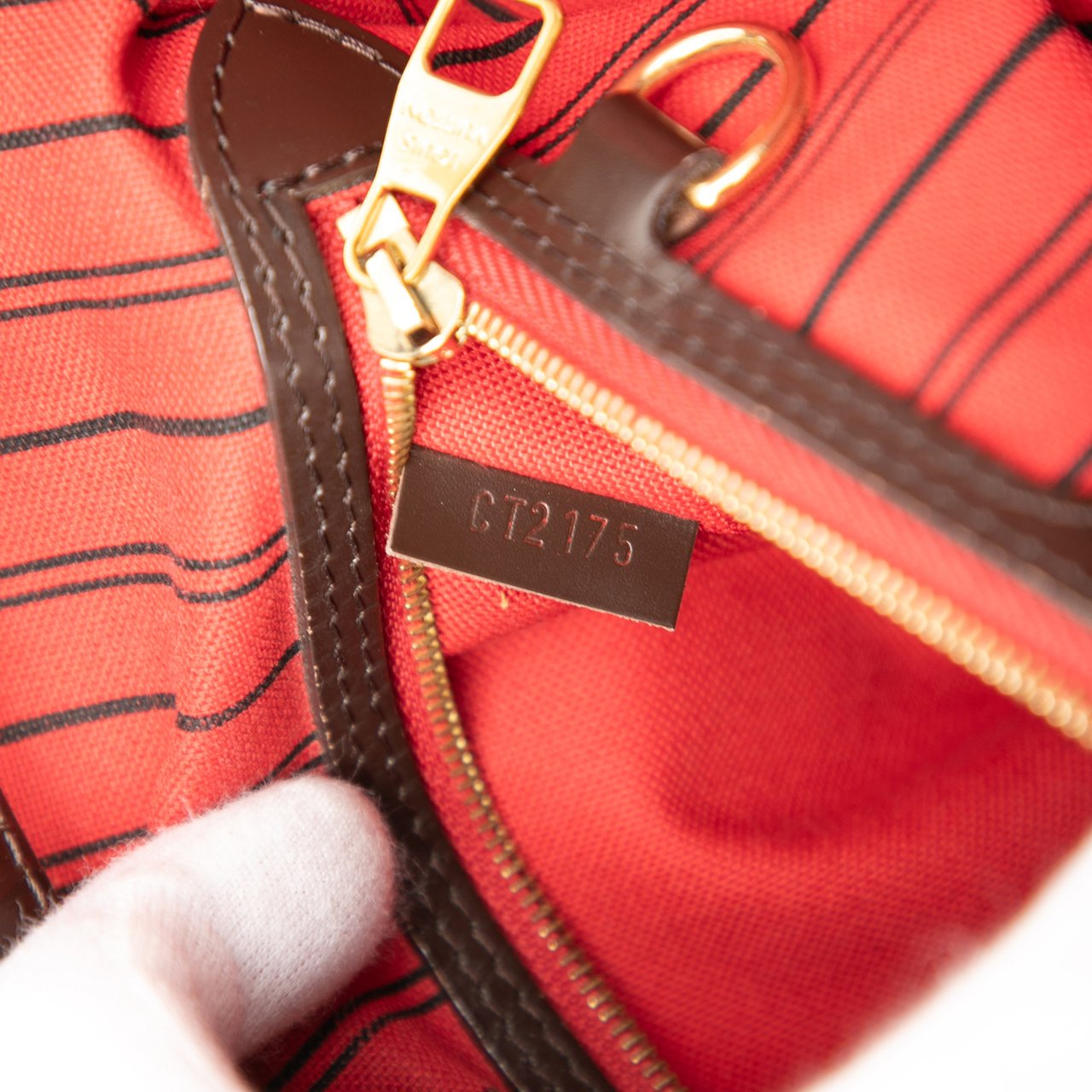 Louis Vuitton Damier Ebene Delightful PM Bruin