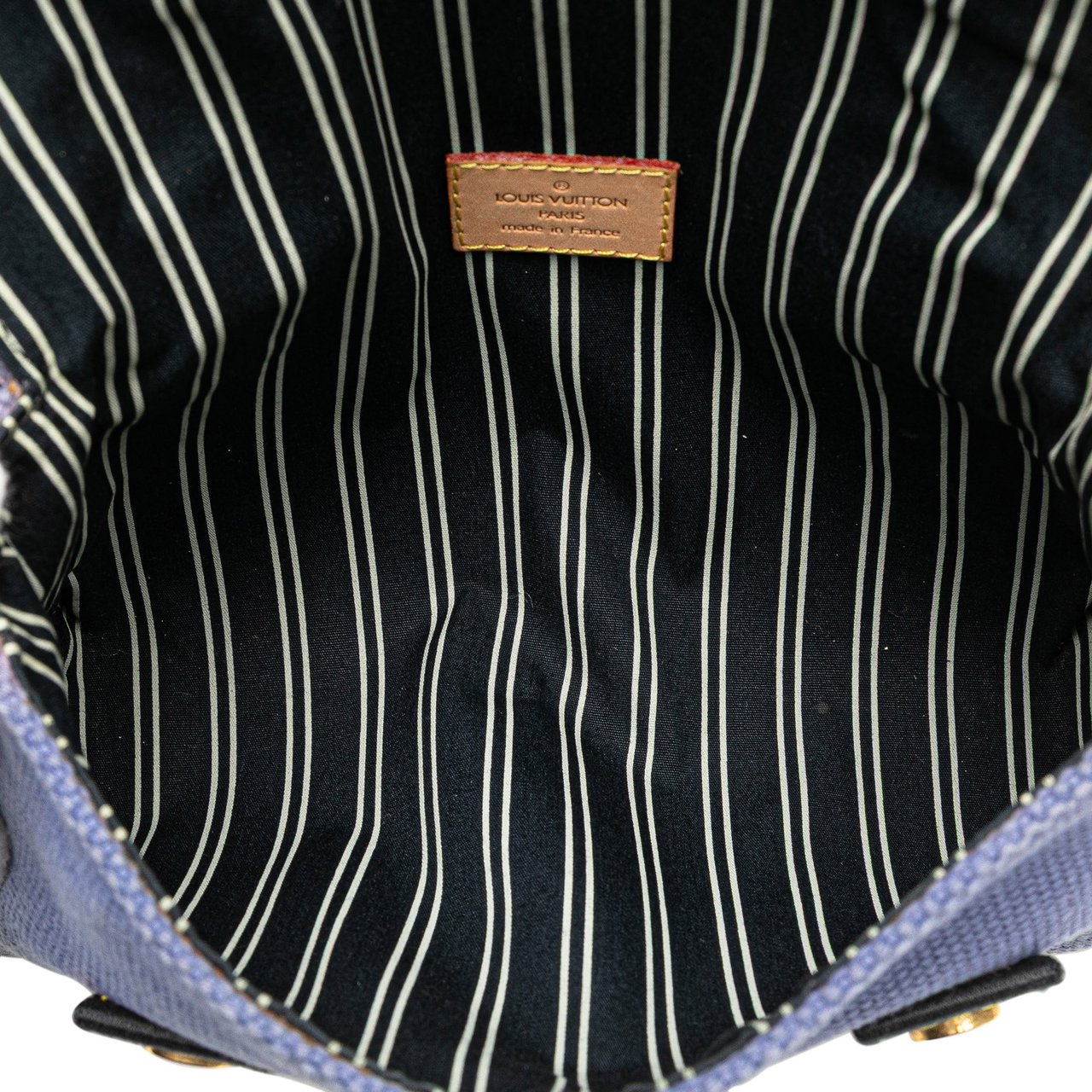 Louis Vuitton Antigua Sac Rabat Bag Paars