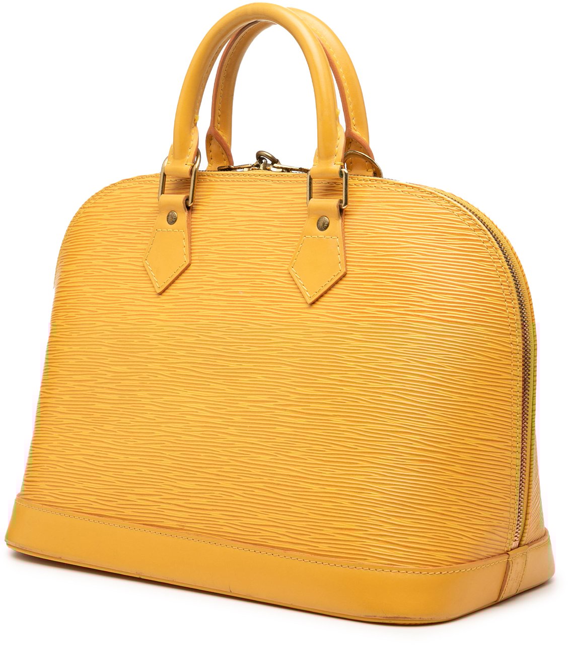 Louis Vuitton Epi Alma PM Geel