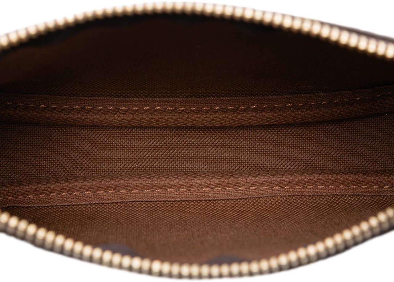 Louis Vuitton Monogram Mini Pochette Accessoires Bruin